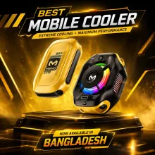 MEMO CX12 Mobile Phone Cooler with Digital Display and Battery - View 2